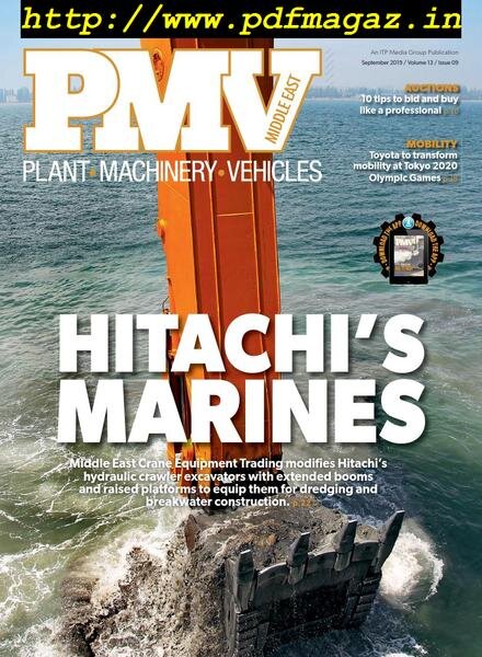 PMV Middle East – September 2019 Cover