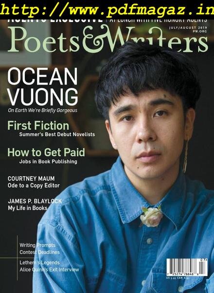 Poets & Writers – July-August 2019 Cover