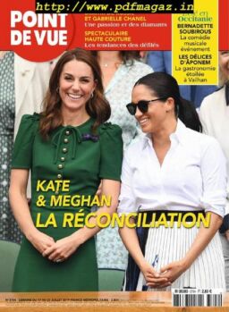 Point de Vue – 17 juillet 2019