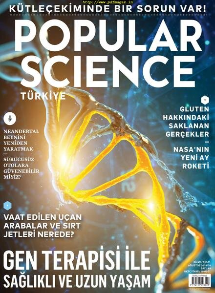 Popular Science Turkey – 01 Agustos 2019 Cover