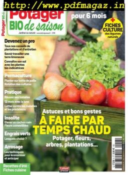Potager Bio de Saison – juillet 2019