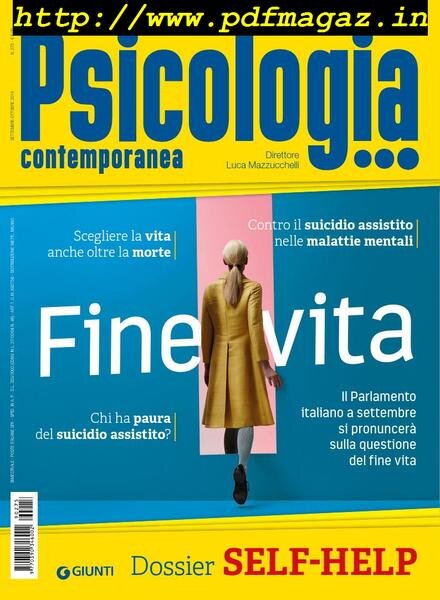 Psicologia Contemporanea – Settembre-Ottobre 2019 Cover