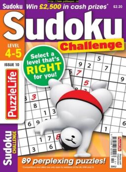 PuzzleLife Sudoku Challenge – August 2019