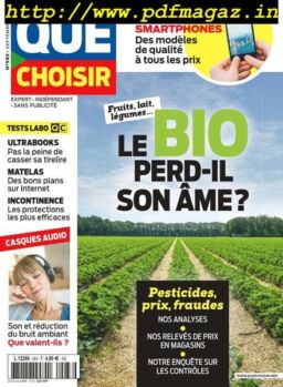 Que Choisir – Septembre 2019