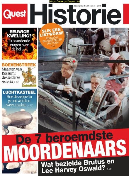 Quest Historie – augustus 2019 Cover