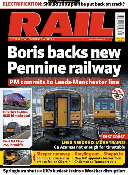 Rail – August 14, 2019 Cover