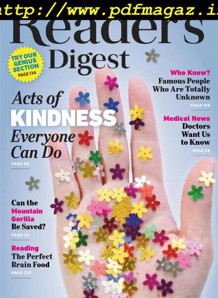 Reader’s Digest Australia & New Zealand – August 2019 Cover