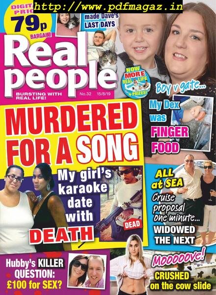 Real People – 15 August 2019 Cover