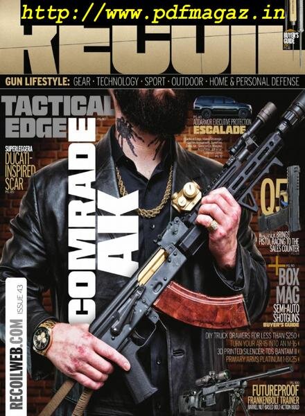 Recoil – July-August 2019 Cover