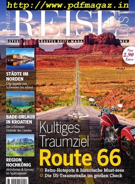 ReiseLust – 13 August 2019 Cover