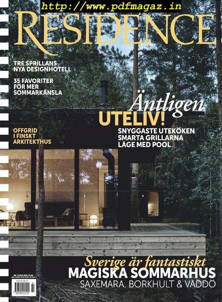Residence – juli 2019 Cover