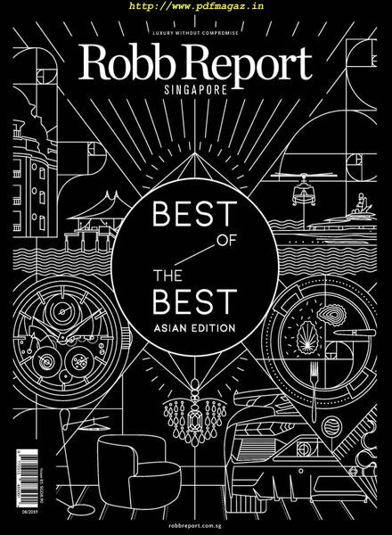 Robb Report Singapore – August 2019 Cover