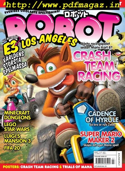 Robot – juli 2019 Cover