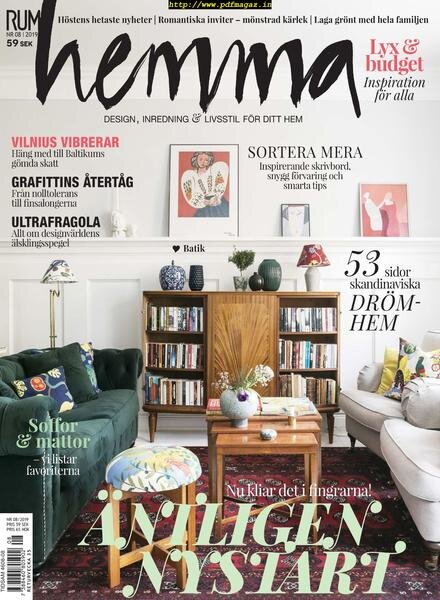 Rum Hemma – 30 juli 2019 Cover