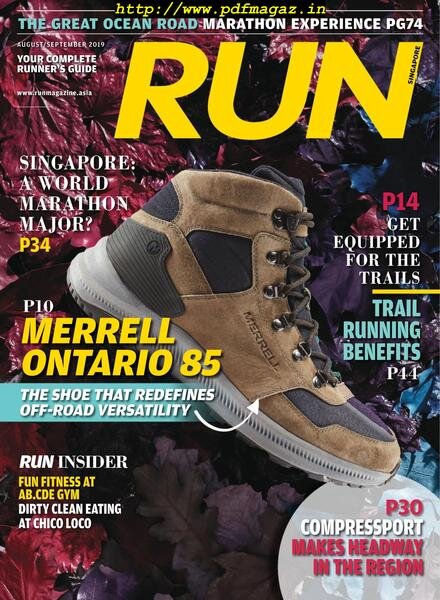 Run Singapore – August-September 2019 Cover