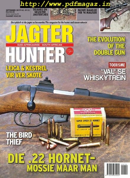 SA Hunter-Jagter – September 2019 Cover