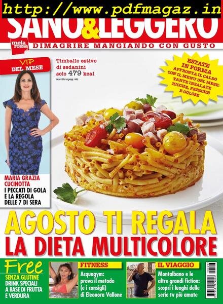 Sano & Leggero – agosto 2019 Cover