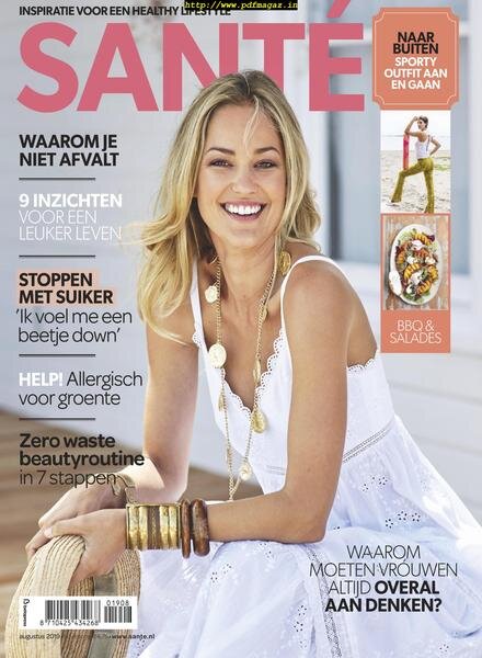 Sante Netherlands – augustus 2019 Cover