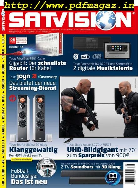 Satvision – August 2019 Cover