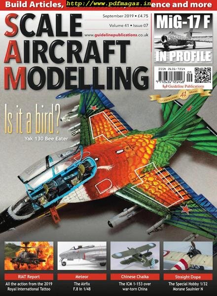 Scale Aircraft Modelling – September 2019 Cover