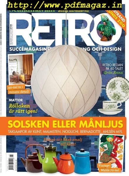 Scandinavian Retro – augusti 2019 Cover