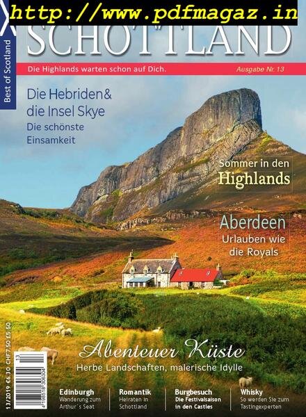Schottland – Nr.13, 2019 Cover