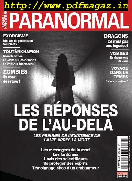 Science & Paranormal – juillet 2019 Cover