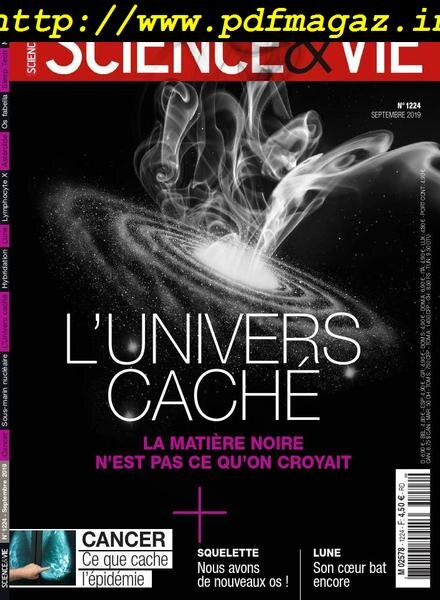 Science & Vie – septembre 2019 Cover