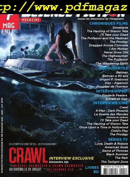 Science Fiction – aout 2019 Cover