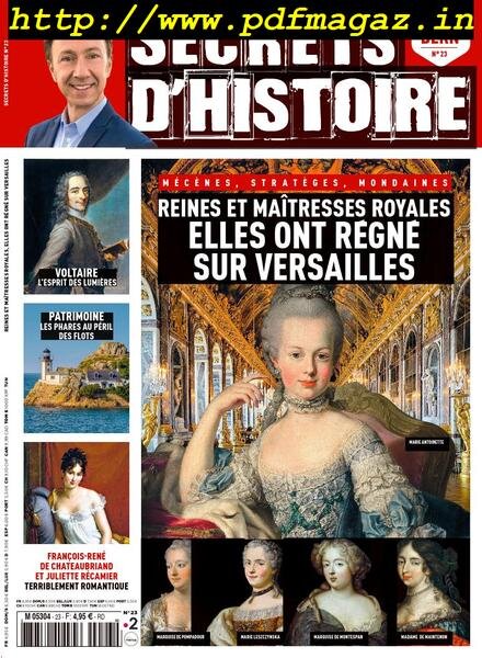 Secrets d’Histoire – aout 2019 Cover