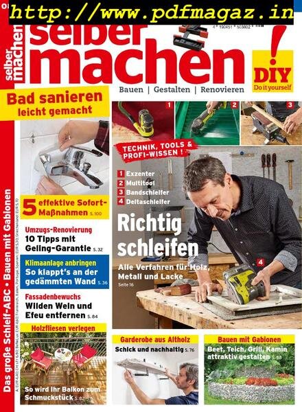 Selber Machen – August 2019 Cover