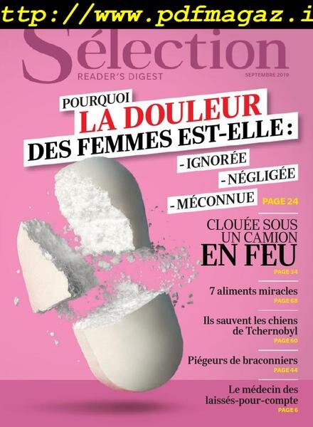 Selection du Reader’s Digest Canada – septembre 2019 Cover
