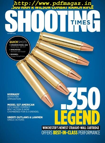 Shooting Times – October 2019 Cover