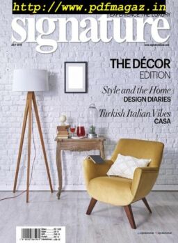 SigNature – July 2019