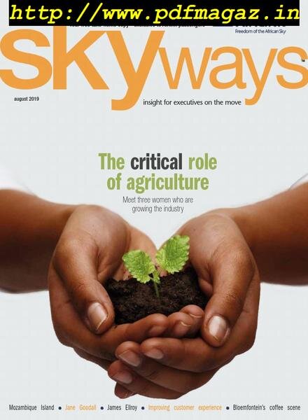 Skyways – August 2019 Cover