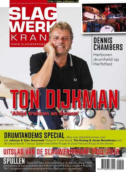 Slagwerkkrant – september 2019 Cover