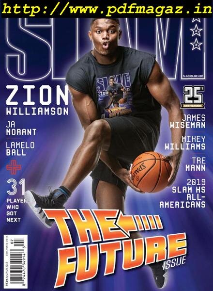Slam Magazine – July 2019 Cover