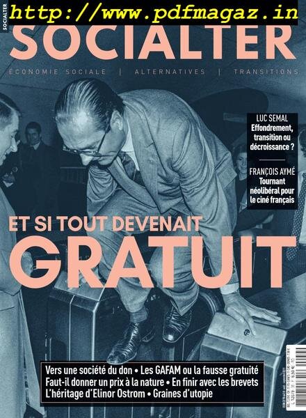 Socialter – aout 2019 Cover