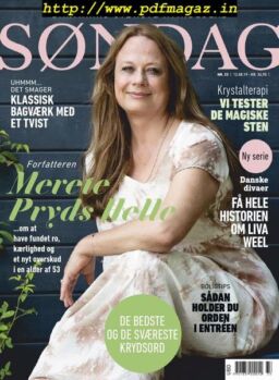 Sondag – 12 august 2019
