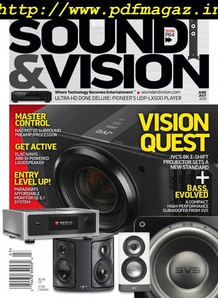 Sound & Vision – July 2019 Cover
