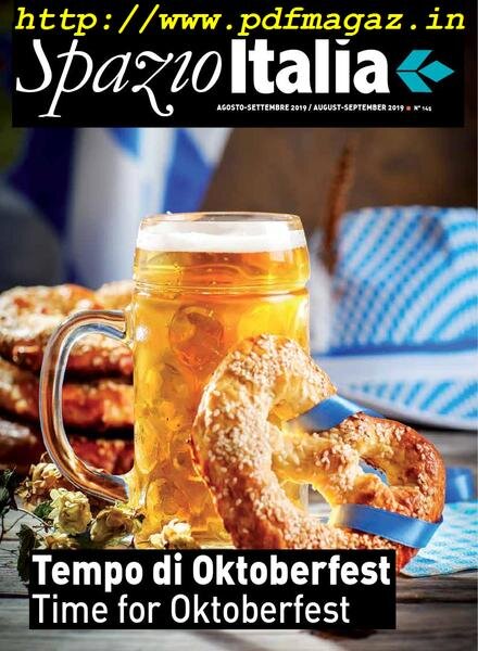 Spazio Italia – Agosto-Settembre 2019 Cover