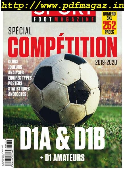 Sport Foot Magazine – 24 Juillet 2019 Cover