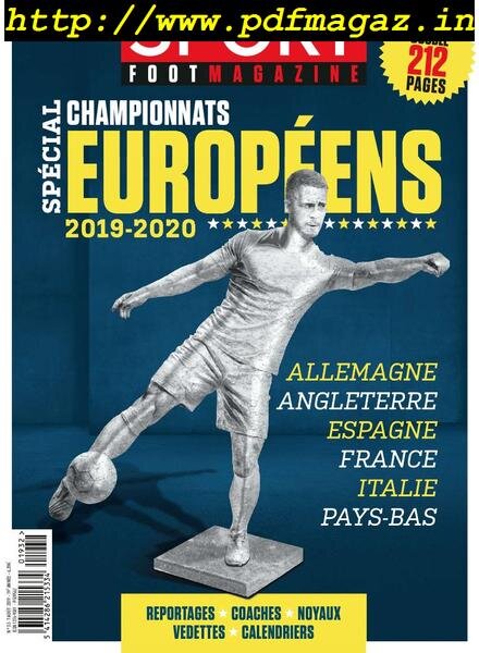 Sport Foot Magazine – 7 Aout 2019 Cover