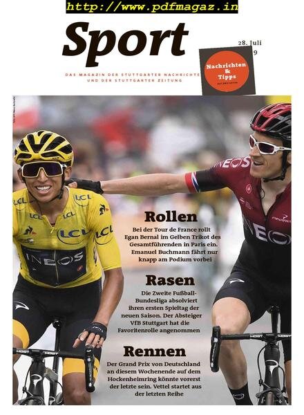 Sport Magazin – 28 Juli 2019 Cover