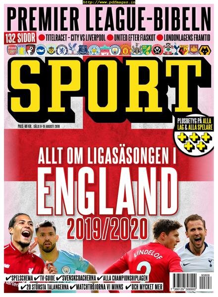 Sportbiblar – 06 augusti 2019 Cover