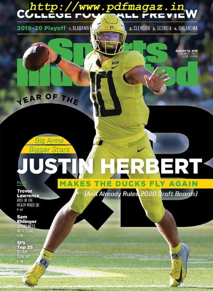 Sports Illustrated USA – August 12, 2019 Cover