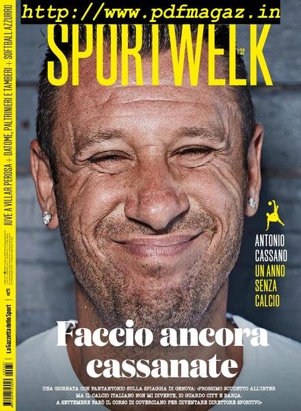 SportWeek – 10 agosto 2019 Cover