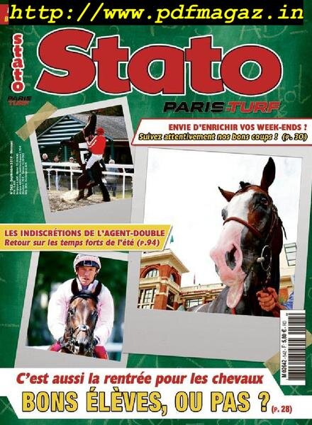 Stato Turf – septembre 2019 Cover