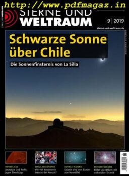 Sterne und Weltraum – August 2019