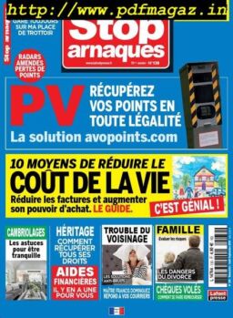 Stop Arnaques – juillet-aout 2019